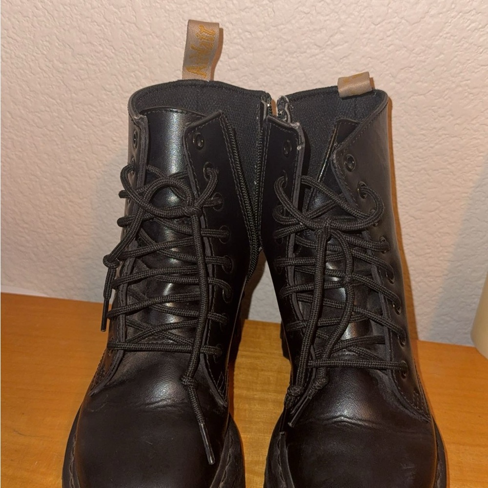 Dr. Martens Black Combat Boots